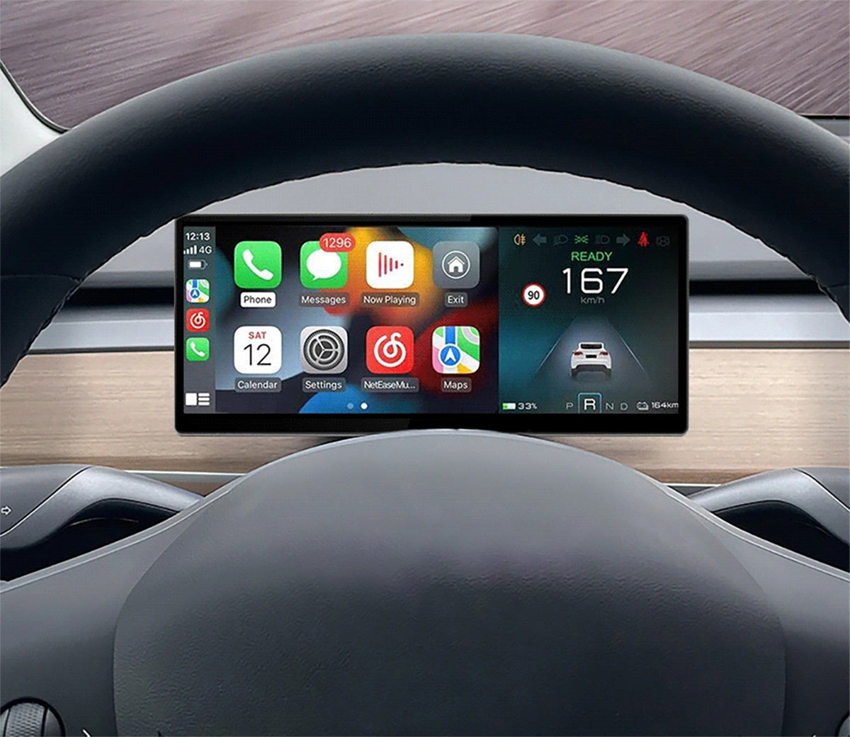 Linux  System 9 Inch OTA  Central dashboard Screen  for Tesla Model 3/Y