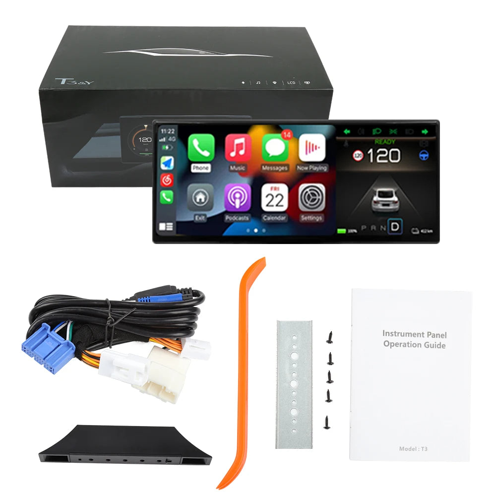 Linux  System 9 Inch OTA  Central dashboard Screen  for Tesla Model 3/Y