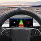 T6.2 Steering Wheel Carplay/AA Screen Display Instrument Cluster for Model 3 Highland& Model Y Juniper