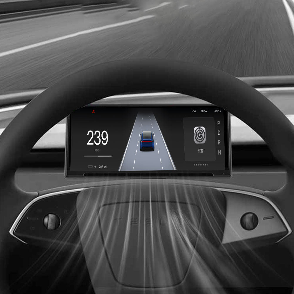 T9 CarPlay/Android Auto Smart Instrument Screen for Tesla Model 3/Y