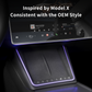 Model 3 Highland & Model Y Juniper Wireless Charging and Center Console Expansion Dock with Ambient Light