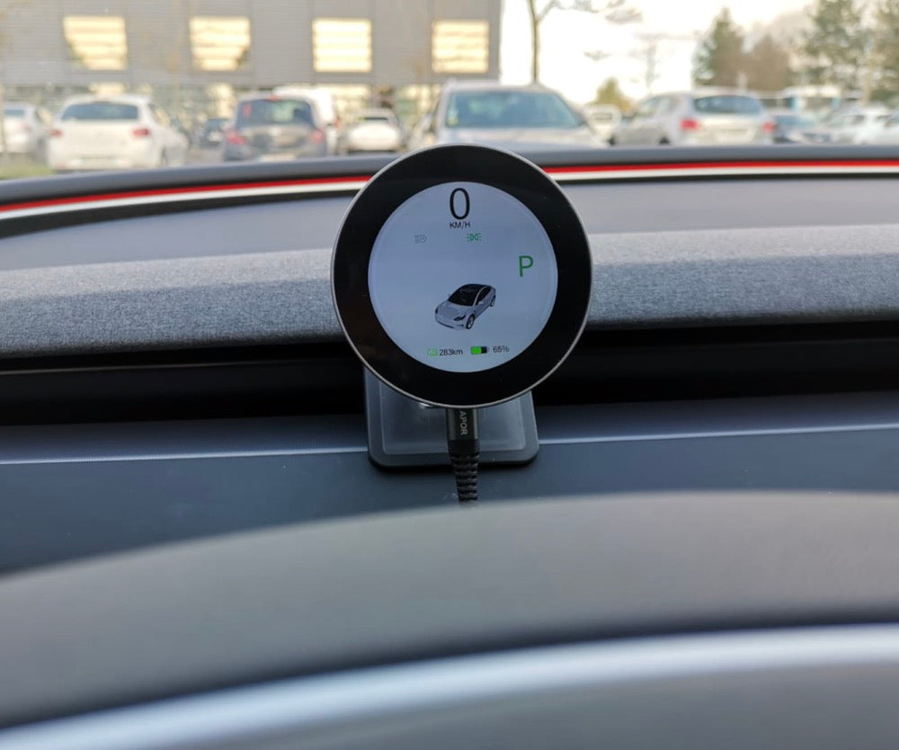 Magnetic Mini HUD for Model 3/Y