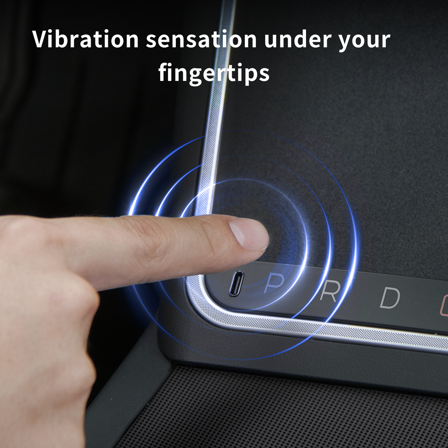 Model 3 Highland & Model Y Juniper Wireless Charging and Center Console Expansion Dock with Ambient Light