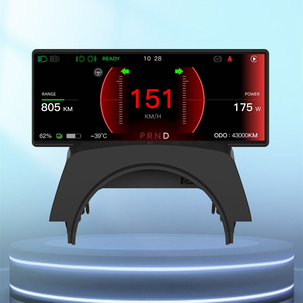 T6.2 Steering Wheel Carplay/AA Screen Display Instrument Cluster for Model 3 Highland& Model Y Juniper