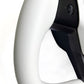 Nappa White Leather with Heated Function Yoke Steering Wheel for Model 3/Y