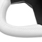 Nappa White Leather with Heated Function Yoke Steering Wheel for Model 3/Y