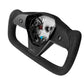 Alcantara Leather Yoke Steering Wheel for Tesla Model 3/Y